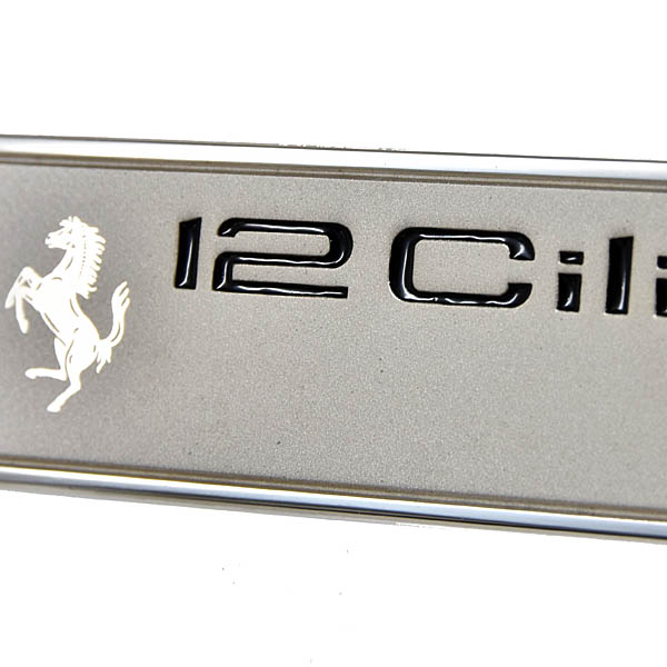 Ferrari Genuine 12Cilindri interior plate (925 sterling silver)