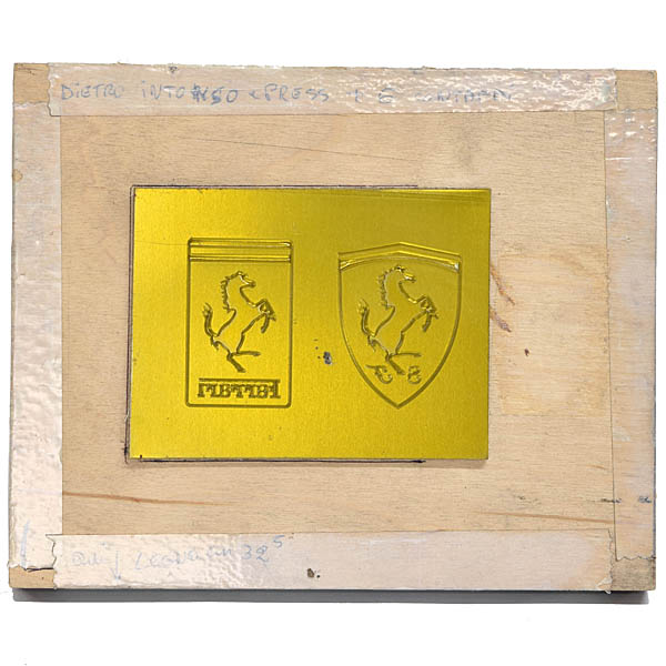 Genuine Ferrari emblem print (intaglio)