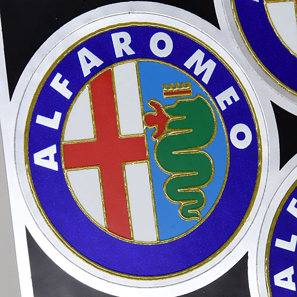 Alfa Romeo Emblem Sticker (4 pcs.)