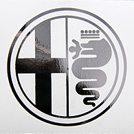 Alfa Romeo Emblem Sticker 