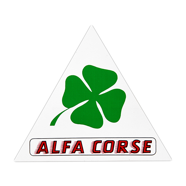 Alfa Corse Sticker (Triangle/S)