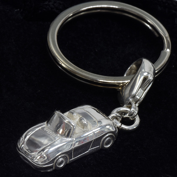 FIAT Barchetta  Sterling Silver Keyring