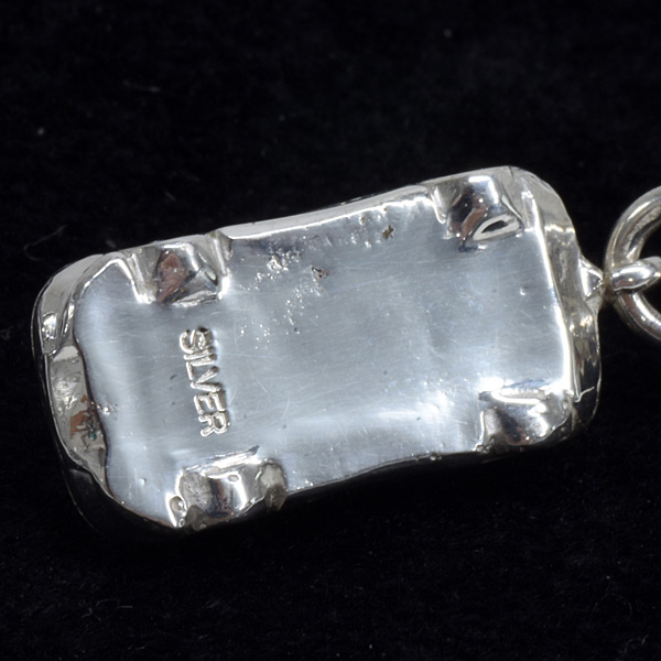 FIAT Barchetta  Sterling Silver Keyring