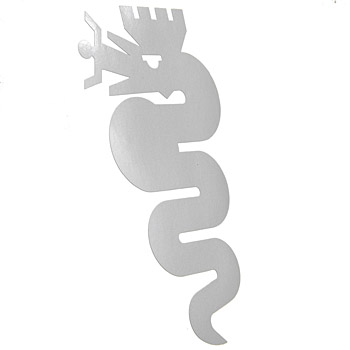 Alfa Romeo Snake Sticker (100mm/die cut)