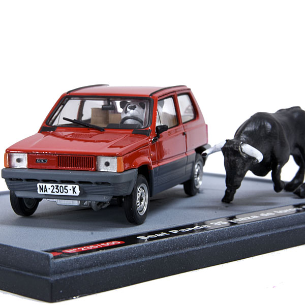 1/43 FIAT Panda35 with Panda in Bullring Miniature Model