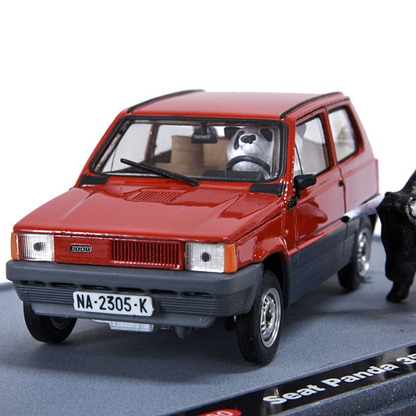 1/43 FIAT Panda35 with Panda in Bullring Miniature Model