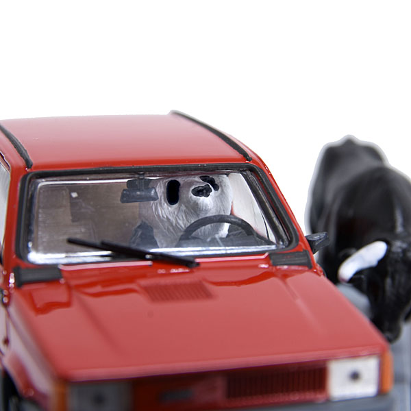 1/43 FIAT Panda35 with Panda in Bullring Miniature Model