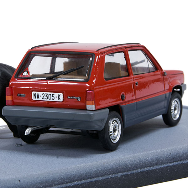 1/43 FIAT Panda35 with Panda in Bullring Miniature Model