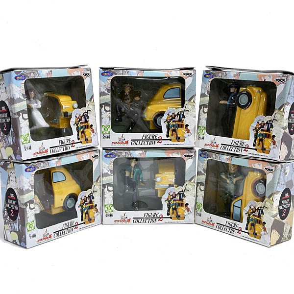 Lupin III: Castle of Cagliostro Figure Collection 2 Complete Set