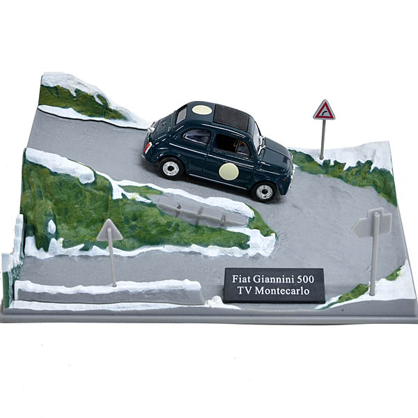 1/43 FIAT500 Story Collection No.15 Fiat Giannini500 TV Monte Carlo�ߥ˥��奢��ǥ�