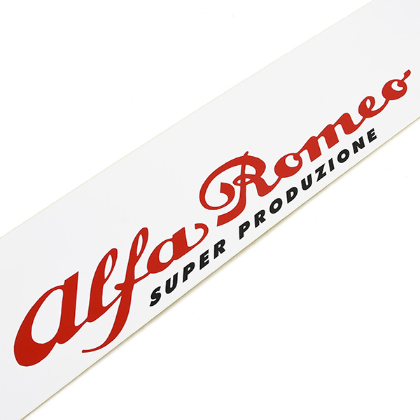 Alfa Romeo Long Sticker for Windowshield