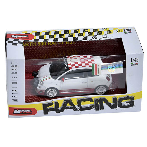 1/43 ABARTH 500 RALLY R3Tミニチュアモデル