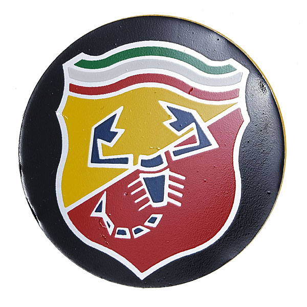 ABARTH Aluminum Emblem(Round)