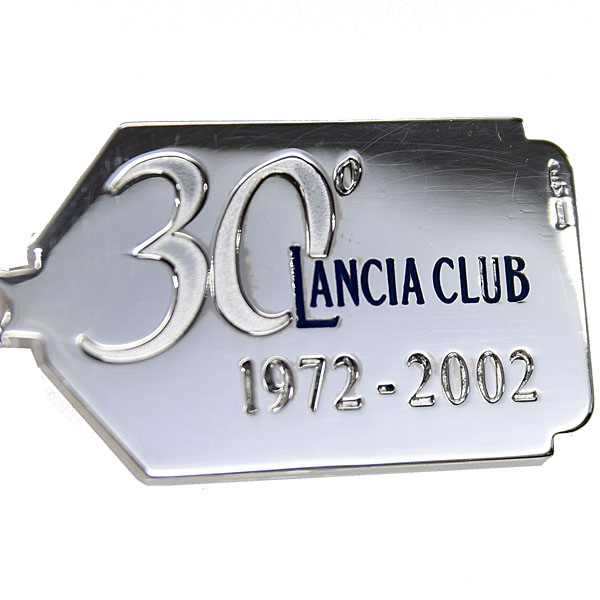 LANCIA Club Italia 30Anni. Silver Keyring