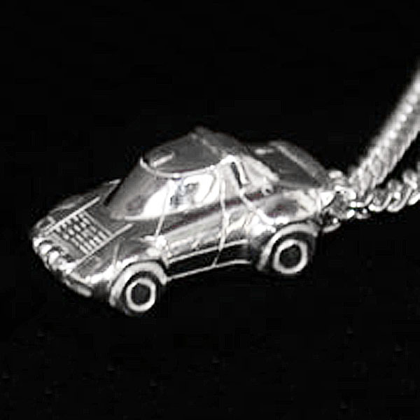 LANCIA Stratos Sterling Silver Keyring