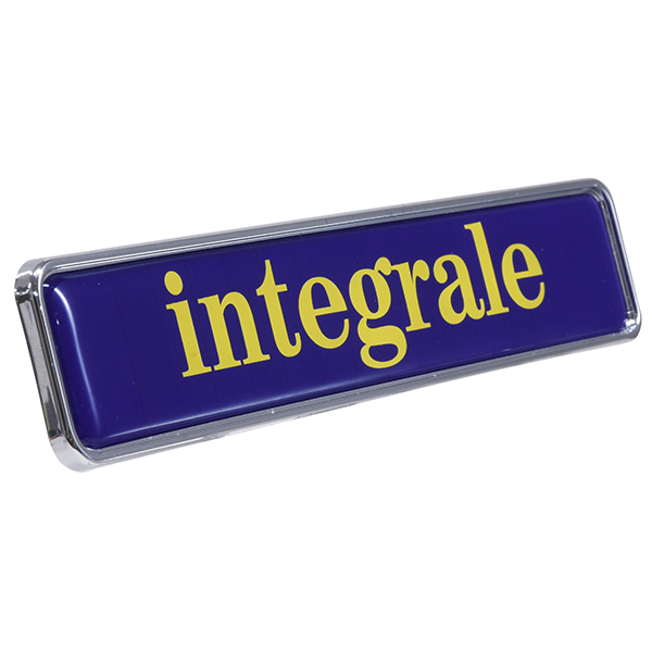 LANCIA(integrale)Emblem Plate/Blue