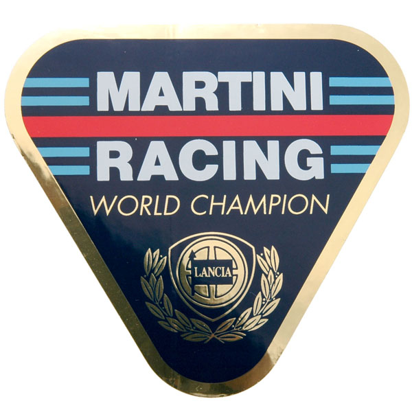 MARTINI RACING-LANCIA World Champion Sticker (Large)