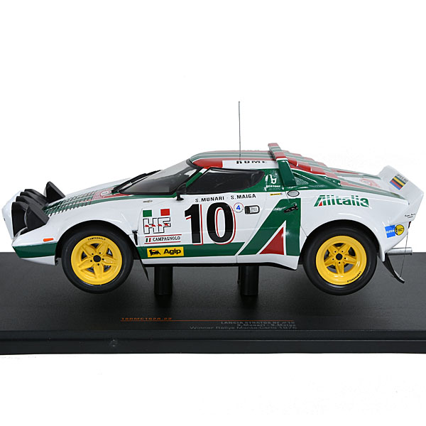 1/18 LANCIA STRATOS HF 1976 Monte Carlo Rally Winner #10 Miniature Model