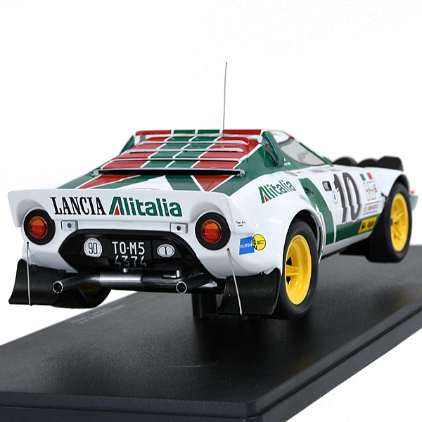 1/18 LANCIA STRATOS HF 1976 Monte Carlo Rally Winner #10 Miniature Model