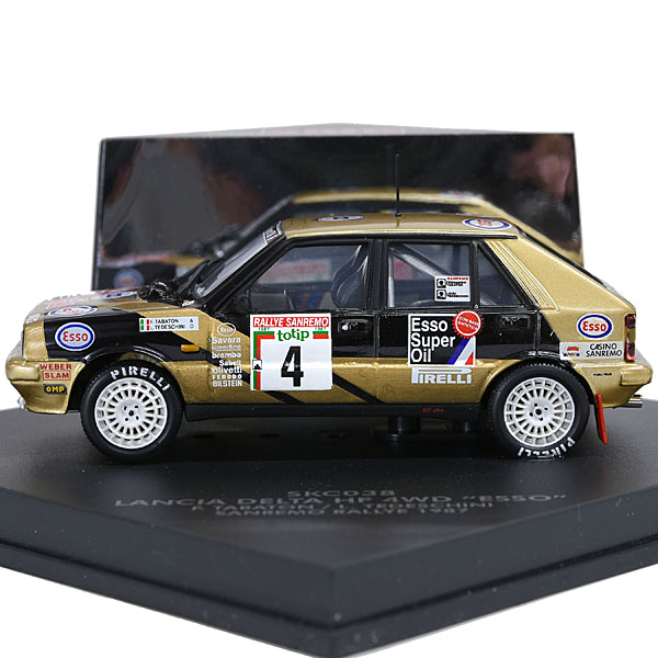 1/43 LANCIA Delta HF -Esso- 1987 Rally San Remo Miniature Model