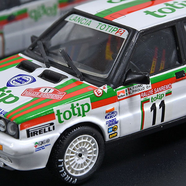 1/43 LANCIA Delta HF -totip- 1987 Rally San Remo No.11 Miniature Model