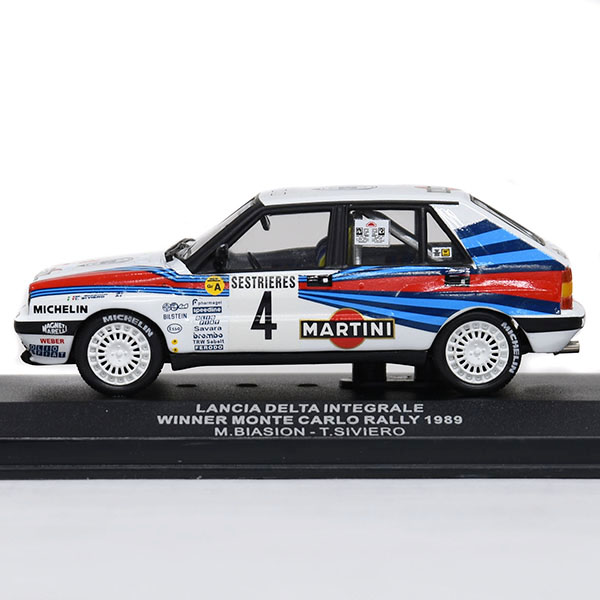 1/43 LANCIA Delta integrale 1989 Rally Monte Carlo Winner Miniature Model