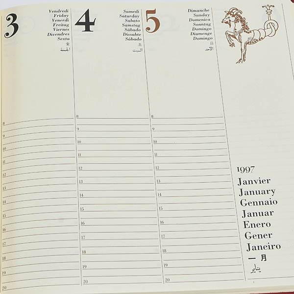 MASERATI 1997Agenda