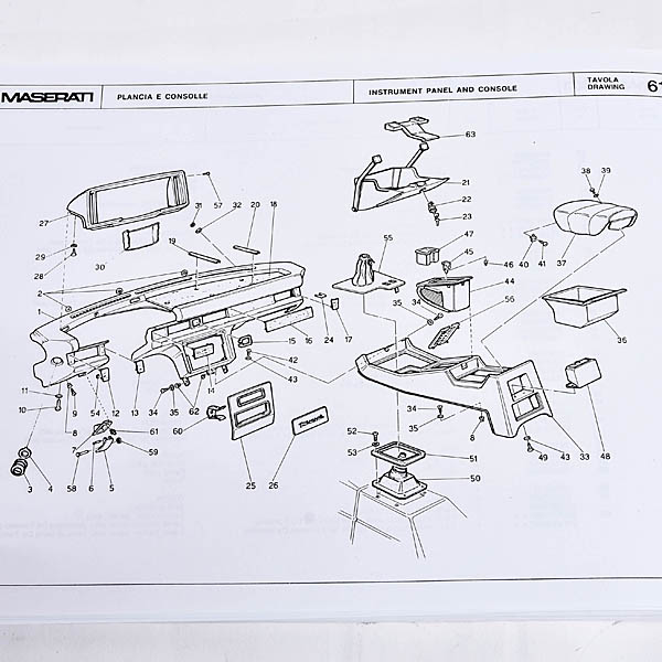 MASERATI BITURBO 2000 Parts Manual(Copy)