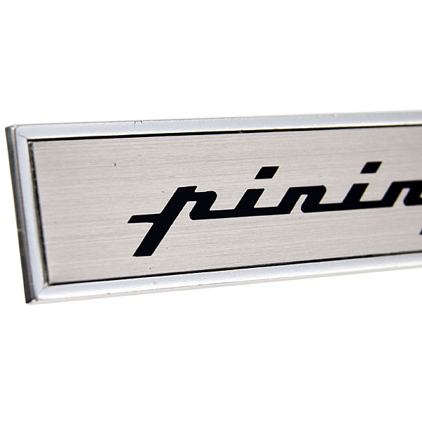 Pininfarina Script Plate