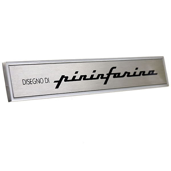 Pininfarina Script Plate