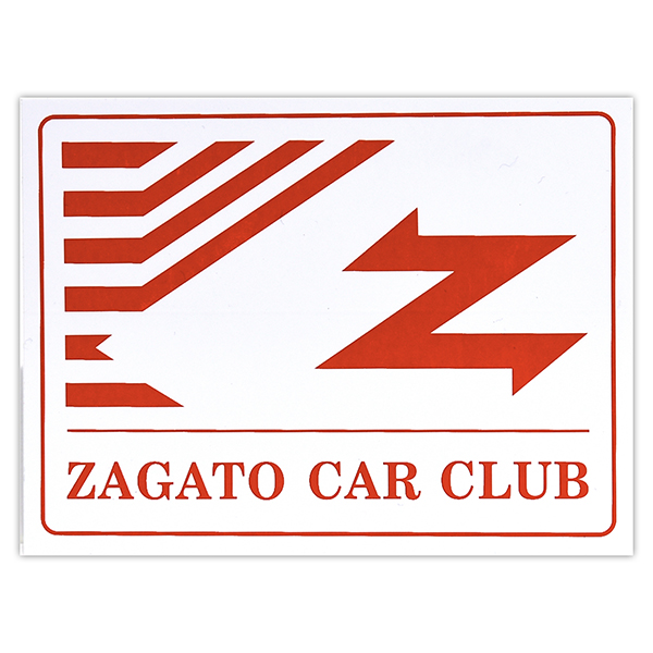 ZAGATO CAR CLUB ITALIA Sticker