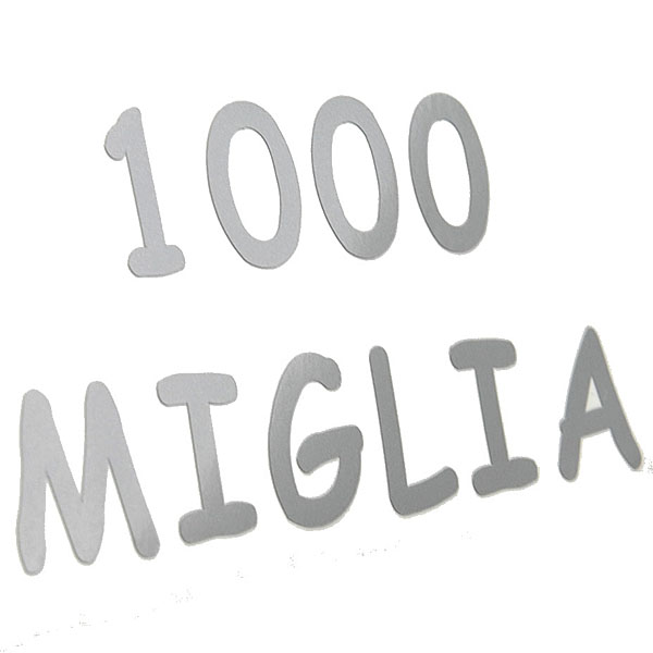 1000 MIGLIA Logo Sticker