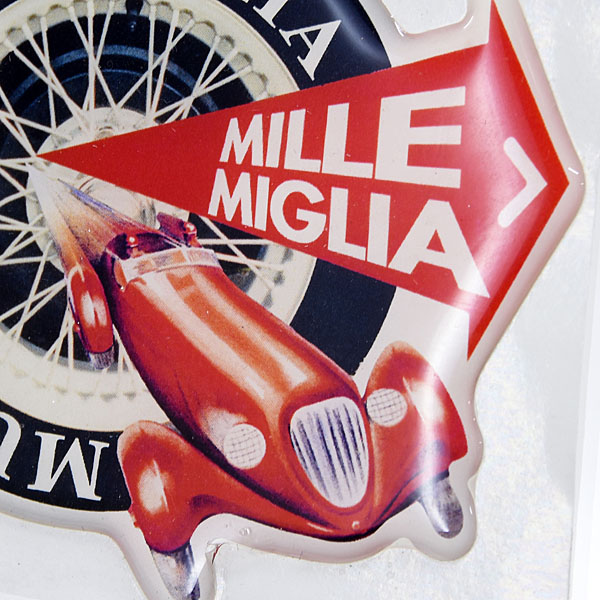 1000 MIGLIA Official 3D Round Sticker