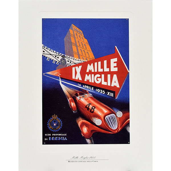 1000 MIGLIA Official Desk Dialy&Letter Set