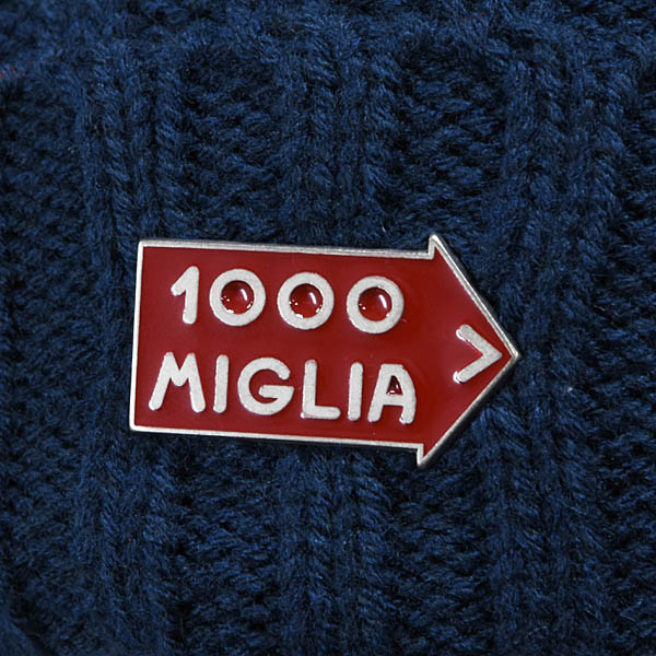 1000 MIGLIA Official Knit Cap (Metal Emblem)