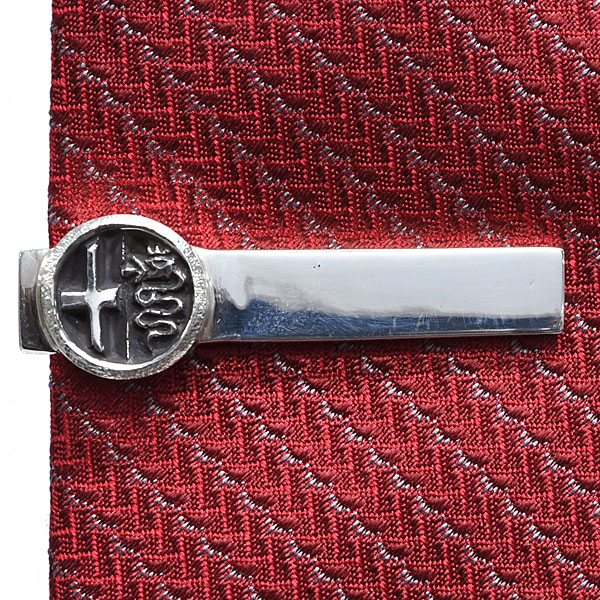 Alfa Romeo Sterling Silver Tie Clip