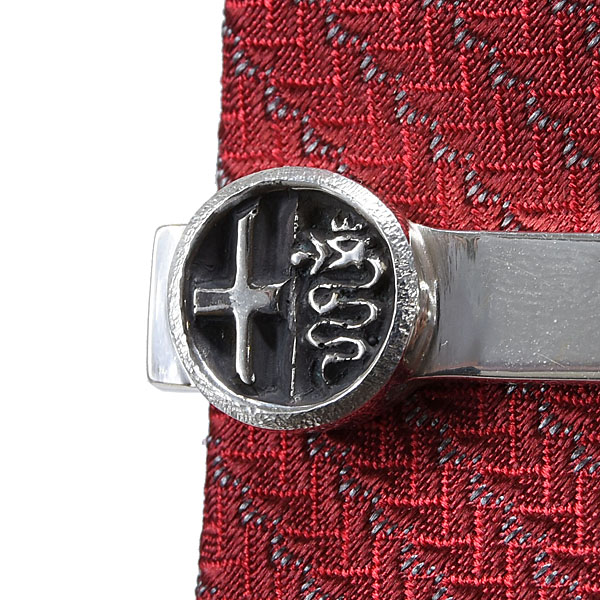 Alfa Romeo Sterling Silver Tie Clip