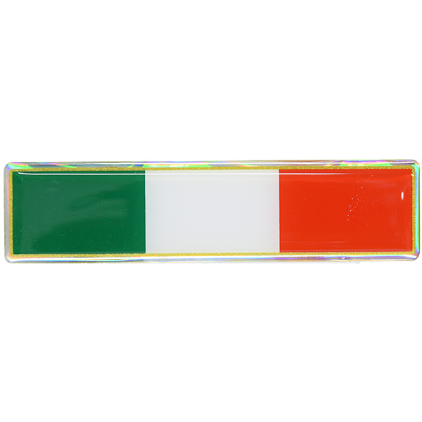 Italian Flag 3D Sticker(110mm)