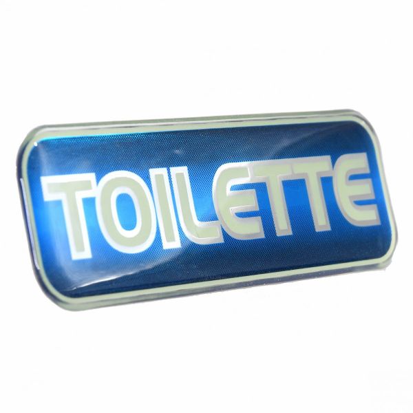 TOILETTE 3D Sticker