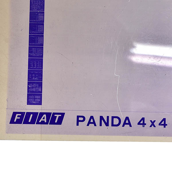 FIAT PANDA 4x4 Parts Manual Microfiche