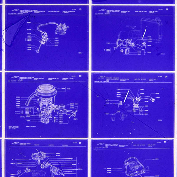 FIAT PANDA 4x4 Parts Manual Microfiche