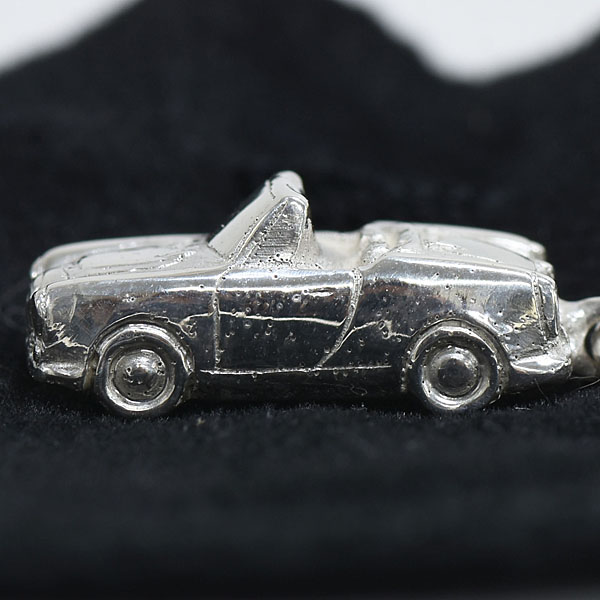 Alfa Romeo Giulietta Spider Sterling silver Keyring