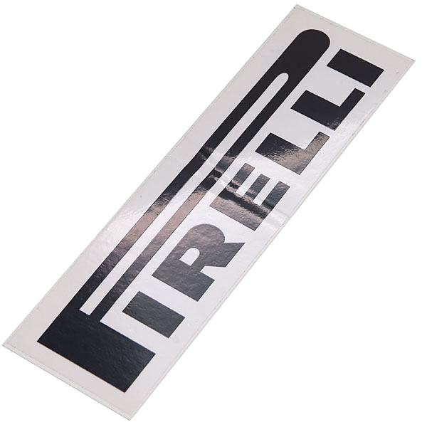 PIRELLI Logo Sticker(Black/Clear Based)