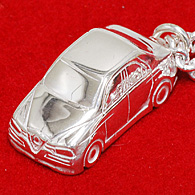 Alfa156GTA Sterling silver Keyring