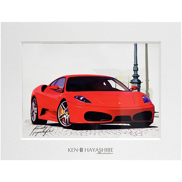 Ferrari F430 Irrustration by Kenichi Hayashibe