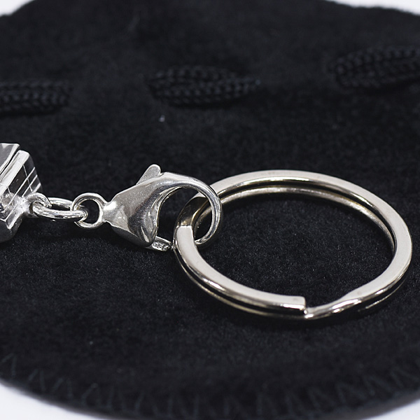 Alfa S.Z. Sterling silver Keyring