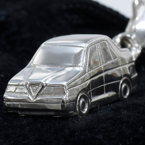 Alfa 155 Sterling silver Keyring