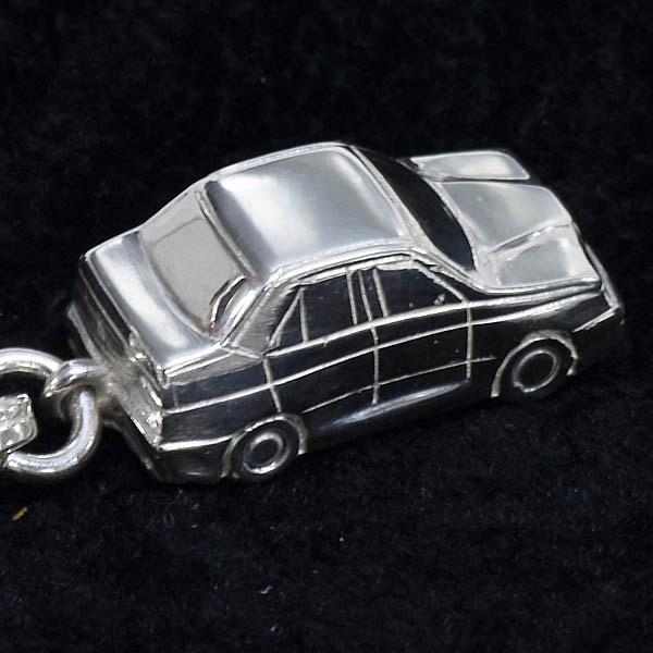 Alfa 155 Sterling silver Keyring