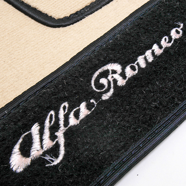 Alfa Romeo 159/SW Floor Mats(Beige/Black Piping/LHD)