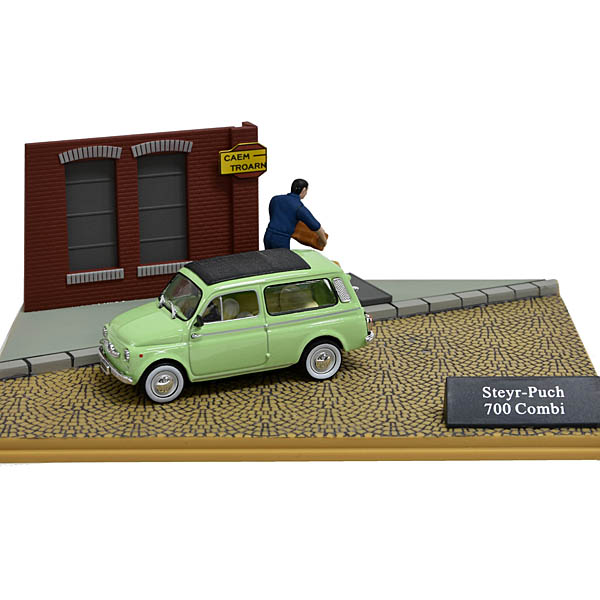 1/43 FIAT500 Story Collection No.38 Steyr-Puch 700Combi Miniature Model